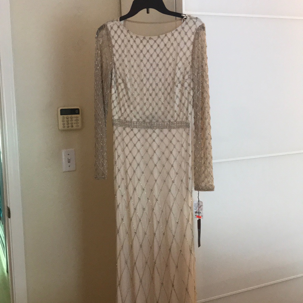 Formal Light Peach Nude Dress